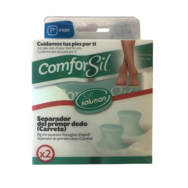 COMFORSIL SEPARADOR DEL PRIMER DEDO _CARRETE_ TALLA S