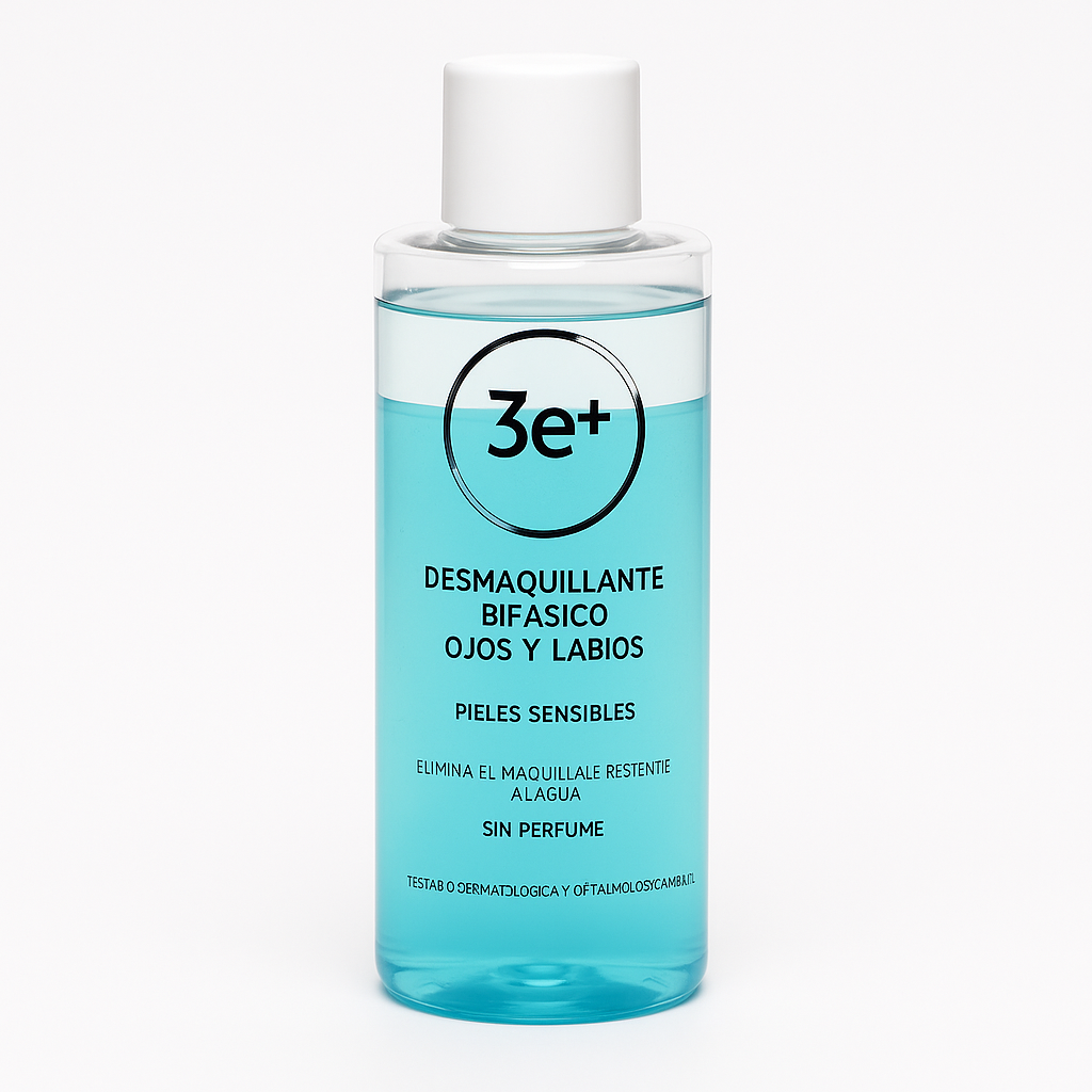 Be+ desmaquillante bifásico ojos y labios 150 mL