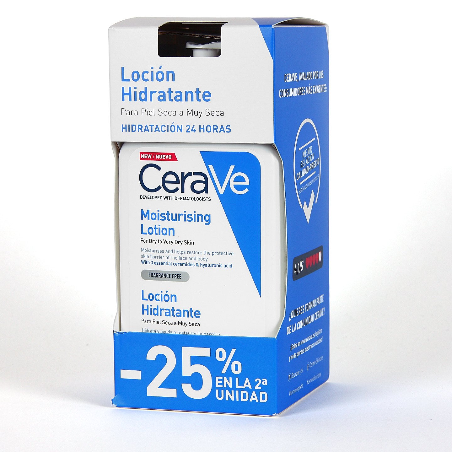 CERAVE DUPLO LOCION HIDRATANTE