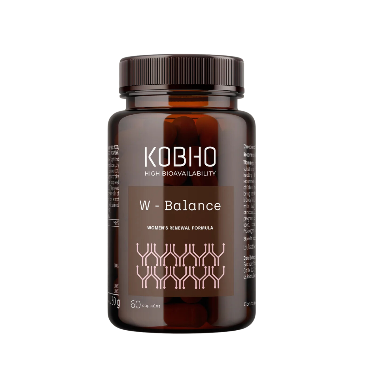 KOBHO W-BALANCE 60 CAPSULAS