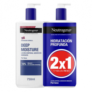 NEUTROGENA HIDRATACION PROFUNDA 750 ML 2X1