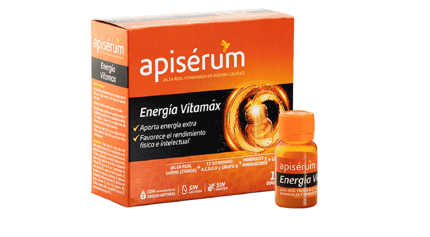 APISÉRUM ENERGÍA VITAMAX 18 VIALES