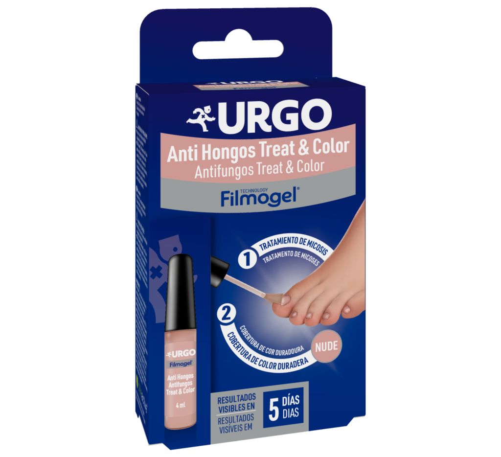 URGO FILMOGEL ANTIHONGOS TREAT & COLOR  1 FRASCO 4 ML