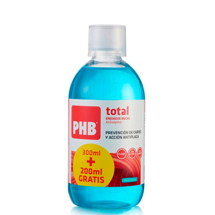 PHB TOTAL ENJUAGUE BUCAL ANTISÉPTICO 500 ML