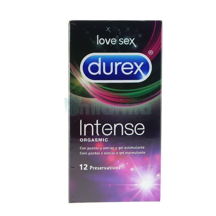 DUREX INTENSE ORGASMIC 12 PRESERVATIVOS - farmaciagarciahernando2
