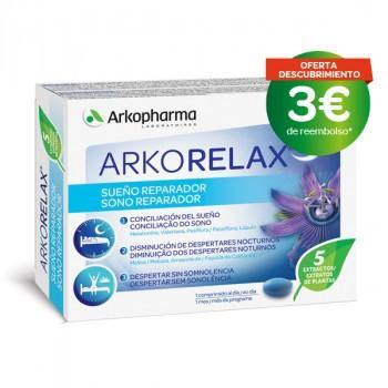 Arkorelax Sueño reparador 30 comprimidos - farmaciagarciahernando2