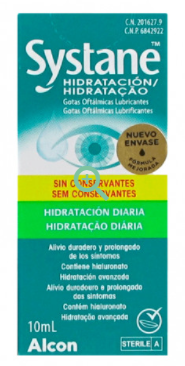 SYSTANE HIDRATACION GOTAS OFTALMICAS LUBRICANTES SIN CONSERVANTES 1 FRASCO 10 ML
