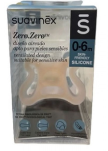 CHUPETE SILICONA FISIOLOGICO SUAVINEX SX PRO ZERO-ZERO 0 - 6 MESES 1 UNIDAD