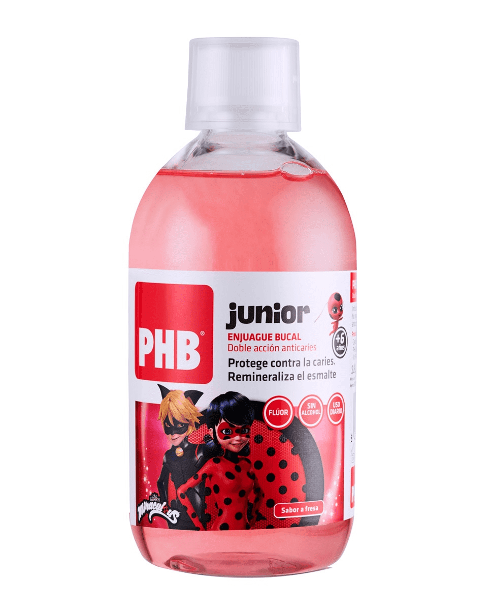 PHB Junior enjuague bucal 500 mL