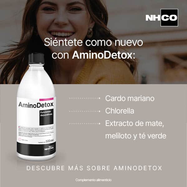 NHCO AminoDetox 500 ml - Funciones depurativas