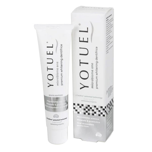 YOTUEL DENTRIFICO BLANQUEADOR MICROBIOMA ONE WHITE PREMIUM  1 TUBO 100 G