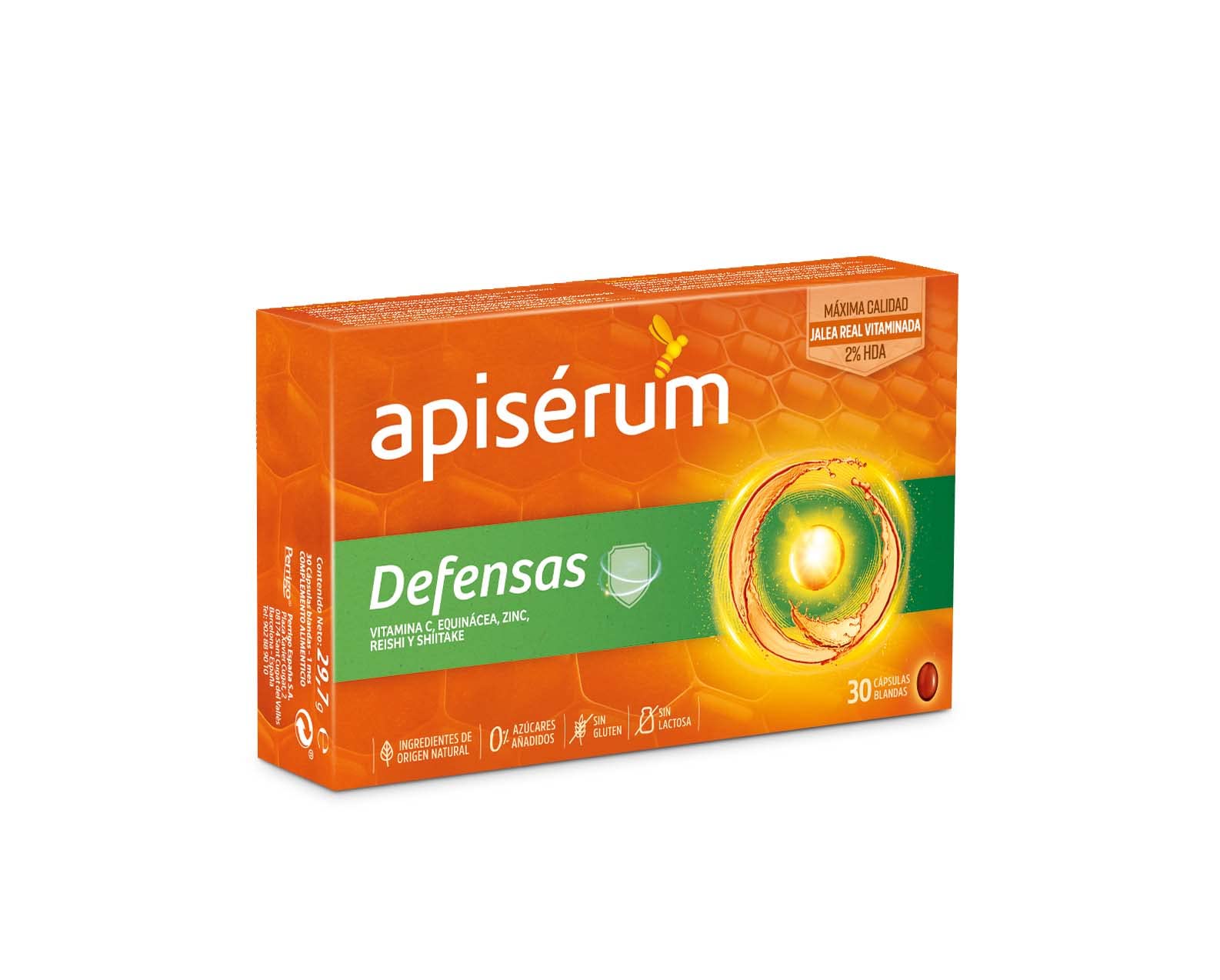 APISÉRUM DEFENSAS 30 CÁSPSULAS