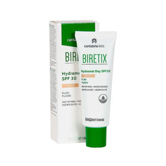 BIRETIX HYDRAMAT DAY SPF 30 FLUIDO MATIFICANTE HIDRATANTE  1 ENVASE 50 ML