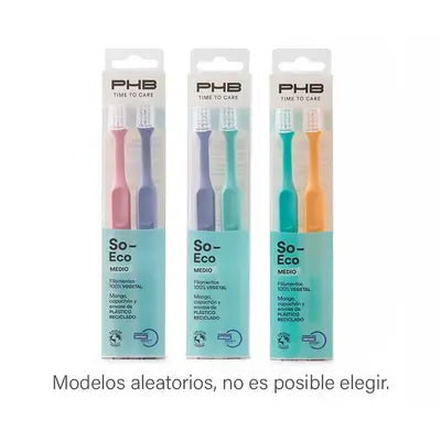 PHB CEPILLO DE DIENTES SO-ECO MEDIO DUPLO