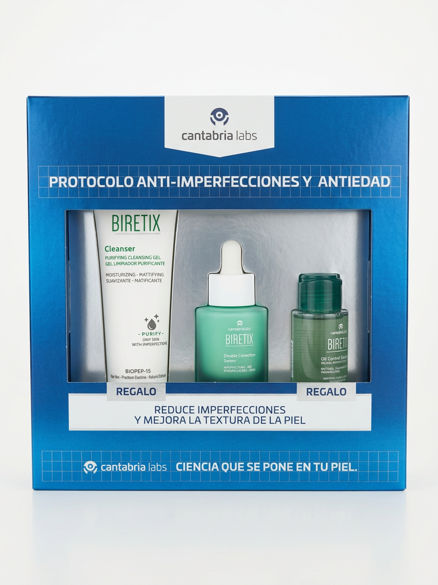 Pack Biretix protocolo anti-imperfecciones y antiedad