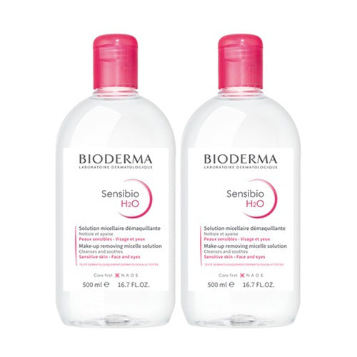 BIODERMA DUPLO SENSIBIO H2O 500 ML + H2O 500ML