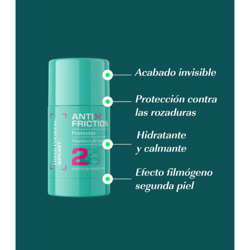 GREEN CORNERSS ANTI FRICTION STICK ANTI ROZADURA 1 ENVASE 30 G