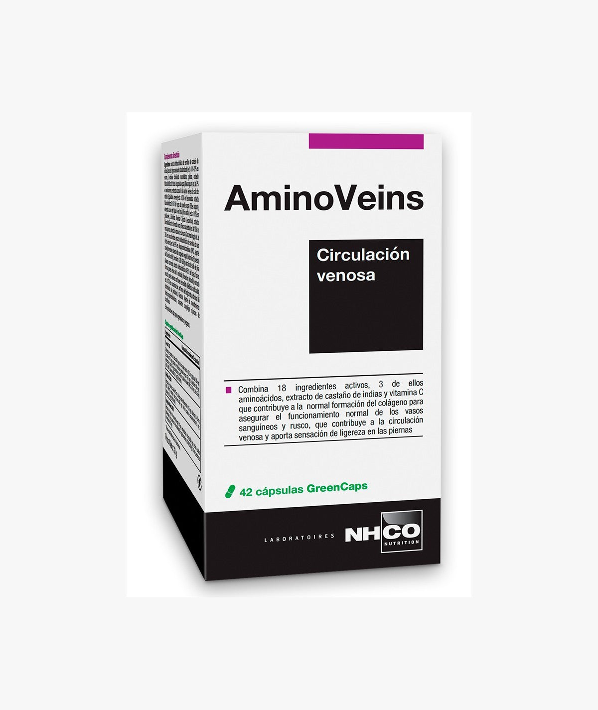 NHCO AminoVeins 42 cápsulas - Circulación venosa