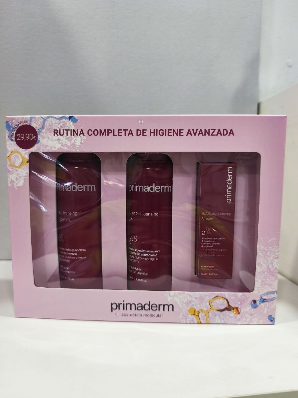Pack Primaderm Rutina Completa de Higiene Avanzada