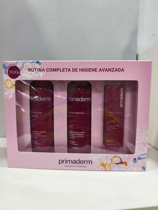 Pack Primaderm Rutina Completa de Higiene Avanzada
