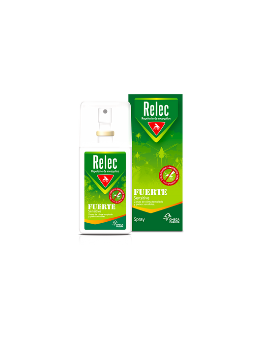 RELEC FUERTE FAMILIAR REPELENTE DE MOSQUITOS DE USO HUMANO  1 ENVASE 125 ML