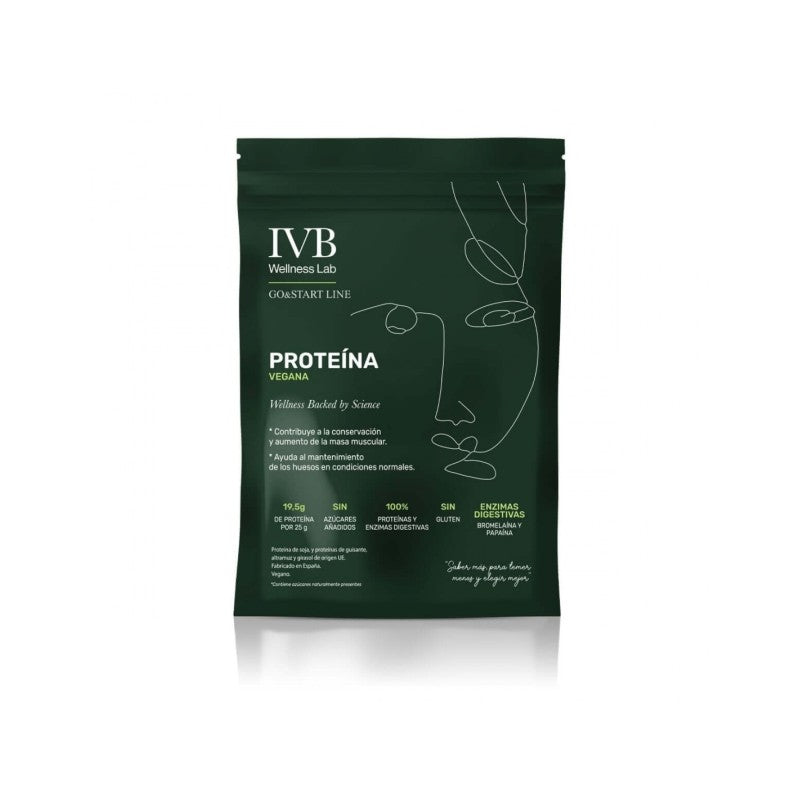 IVB Proteína Vegana 500g - Envase frontal doypack