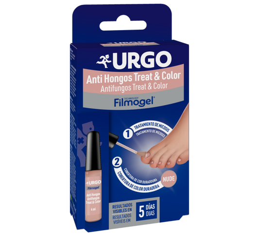 URGO FILMOGEL ANTIHONGOS TREAT & COLOR  1 FRASCO 4 ML