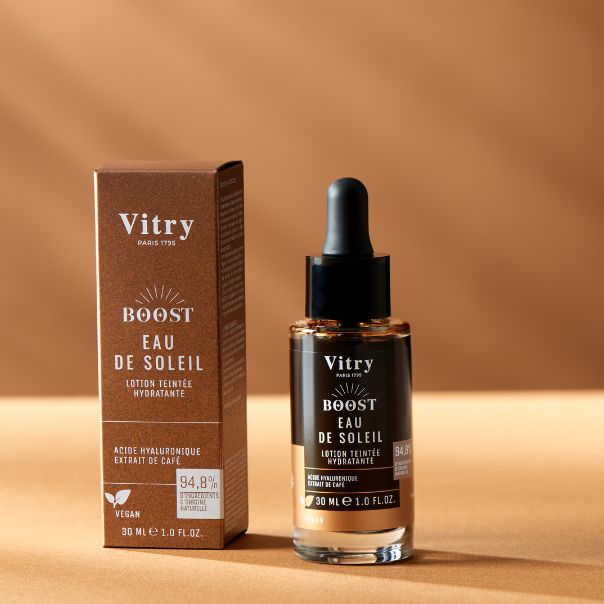 VITRY Eau de Soleil 30 ml - Loción hidratante tintada bronceado natural sin sol
