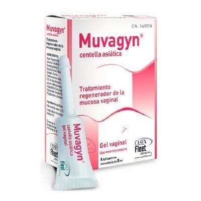 Muvagyn gel vaginal de centella asiatica 8 aplicadores - farmaciagarciahernando2