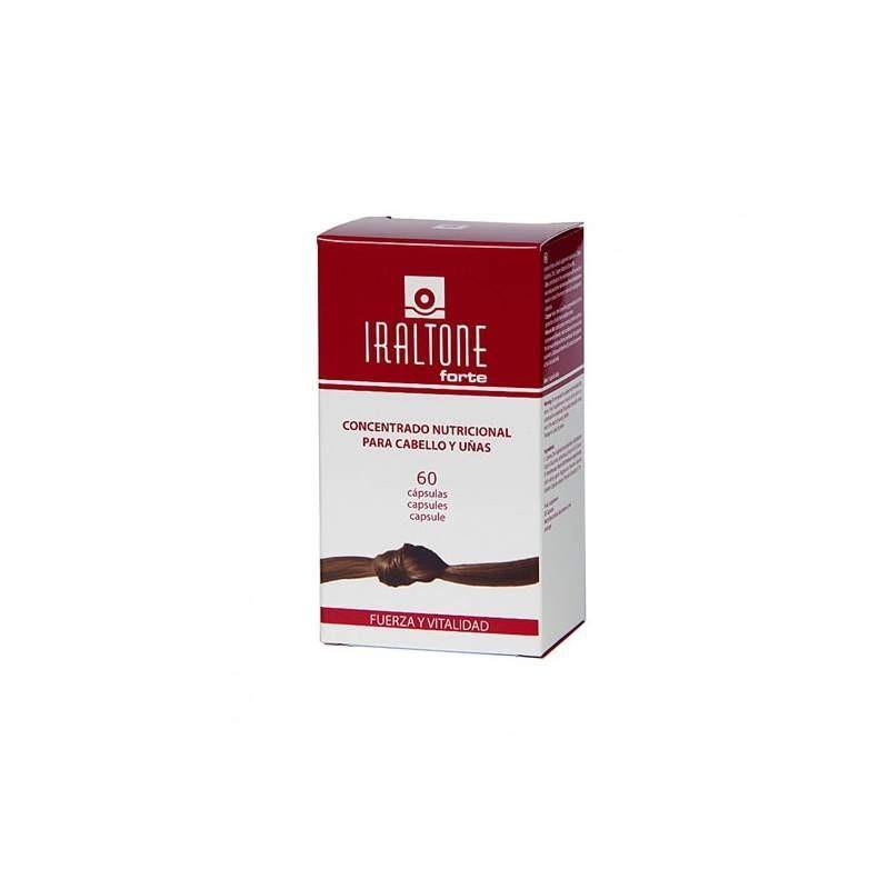 Iraltone forte cápsulas  cabello y uñas 60 cápsulas - farmaciagarciahernando2