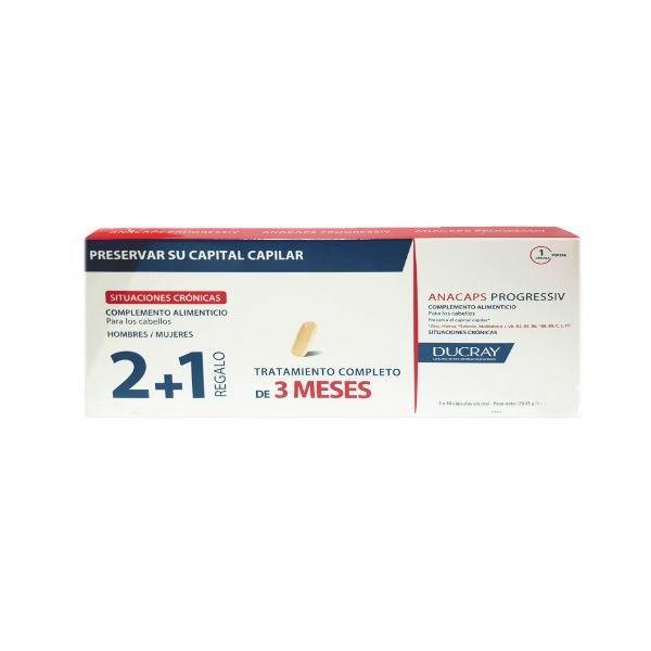 Ducray Anacaps Situaciones crónicas tratamiento 3 meses - farmaciagarciahernando2