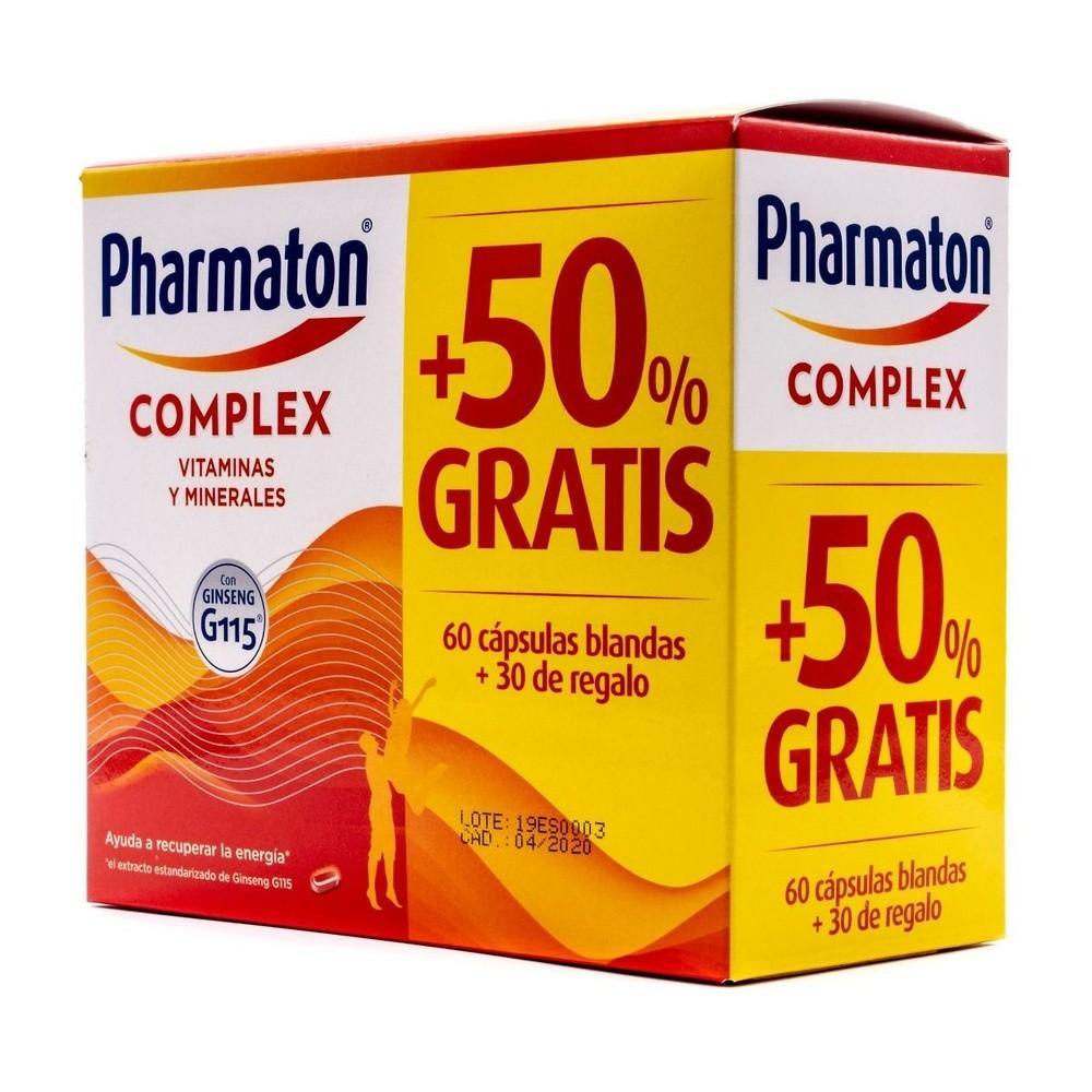 PHARMATON Complex Pack 90 Cápsulas - farmaciagarciahernando2
