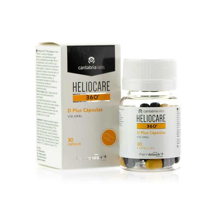 HELIOCARE 360 D Plus cápsulas - fotoprotector oral